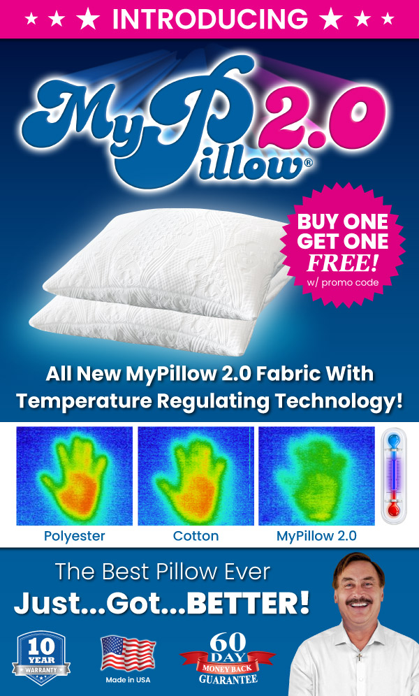 Brand New Temperature Regulating Technology! My Pillow